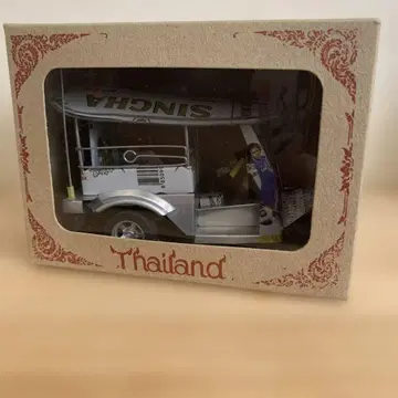 태국 싱하 맥주 툭툭 모형