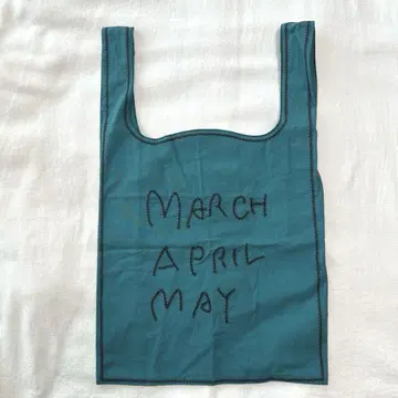 MARCH APRIL MAY * 자수 토트백