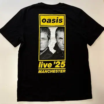 Oasis Live'25 투어 티셔츠 L 맨체스터 7/11