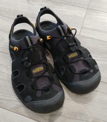 KEEN 남성용 솔라 샌들 27.0cm 블랙