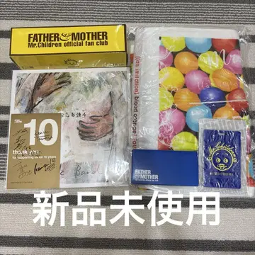 Mr.Children 타월 엽서 메모지 지퍼