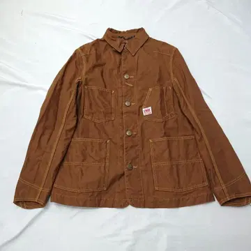 A vontade 브라운 코튼 커버올 M 사이즈