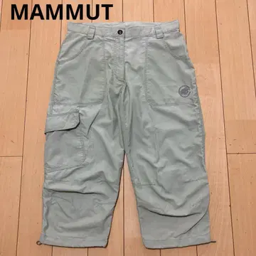 MAMMUT 마무트 7부 기장 팬츠 라이트 그린