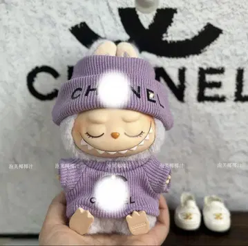 labubu 라부부 옷 갈아입기 의류 C 2개 세트 보라색
