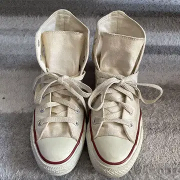 아이보리 ALL STAR 스니커즈 24cm