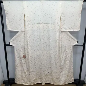 A34 순수 실크 코몬 벚꽃 기모노 재봉실