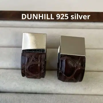 DUNHILL 커프스 단추 925 실버