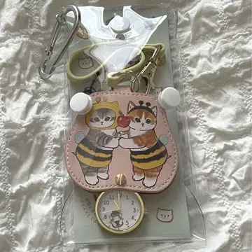 mofusand 다이 컷 키체인 워치(하치냥)