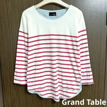 새상품 Grand Table 그랜터블 상의 티셔츠 코튼