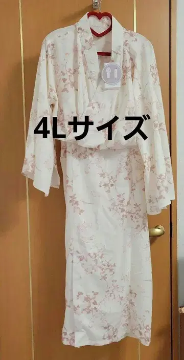시마무라 모토와키 레이나 콜라보 큰 꽃무늬 2way 원피스 유카타 4L