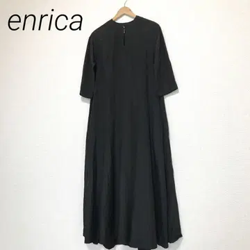 enrica 엔리카 코튼 실크 맥시 길이 원피스 일본제
