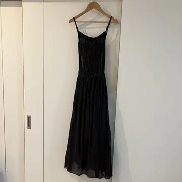 nest Robe 네스트로브 린넨 거즈 에이프런 원피스