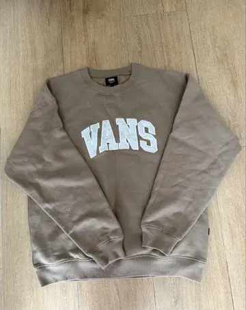 VANS 브라운 맨투맨 트레이닝복