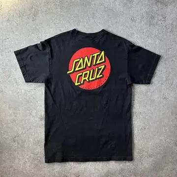 00s 산타크루즈 티셔츠 블랙 M 올드 스케이트