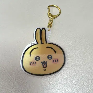치이카와 (먼작귀) 외출이 기대되는 렌즈 아크릴 키링 (토끼)
