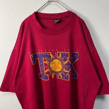 90s USA제 vogue 태양 티셔츠 빈티지