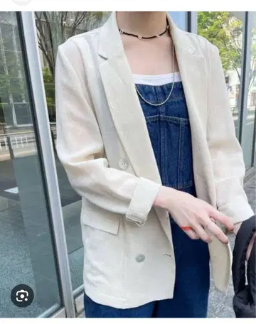 shenery 시어 더블 자켓 프리