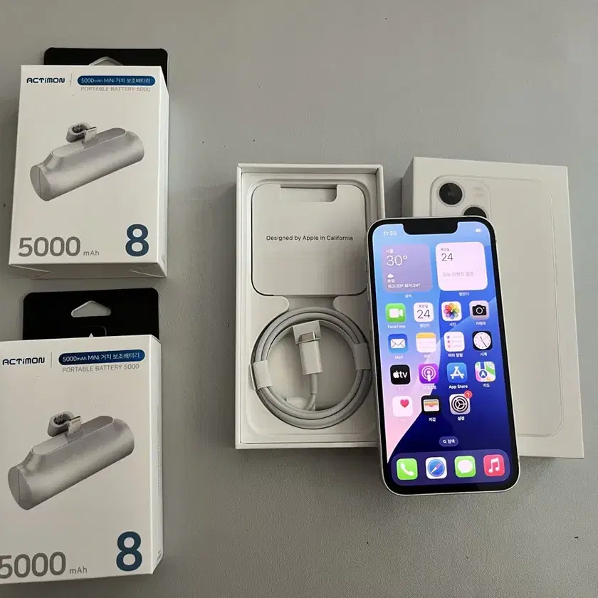 APPLE | 애플 iPhone 13 mini 128 Starlight, full box