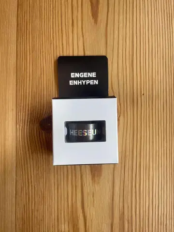 ENHYPEN 응원봉 데코 반지 히스