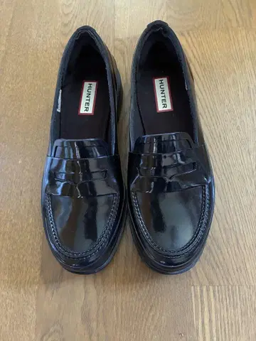 Hunter 로퍼 레인 슈즈