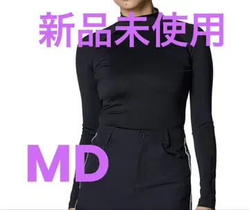 미사용 새상품 UA 히트 기어 컴프레션 롱 슬리브 모크넥 셔츠 M
