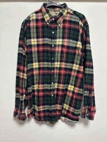 USA제 L.L.Bean 엘엘빈 코튼 플란넬 셔츠