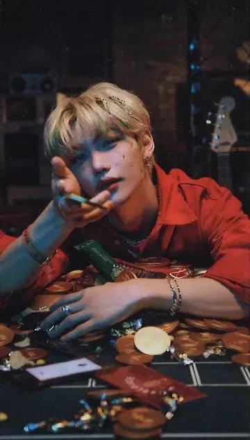 Stray Kids FELIX ALL IN 초회 한정판 A 트레이딩 카드
