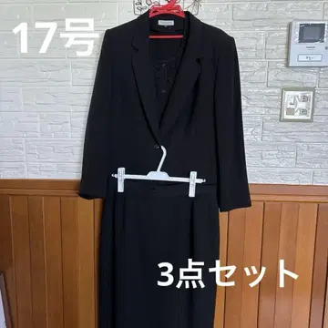 블랙 수트 세트 레이스 장식 17호
