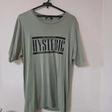 HYSTERIC 올리브 티셔츠