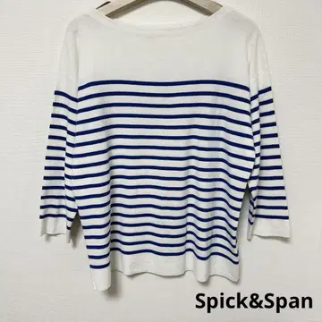 새상품급 Spick&Span 스픽 앤 스팬 상의 코튼 니트