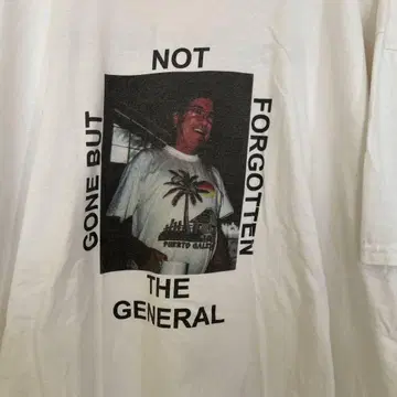 누구야 티셔츠 2XL 인물 프린트