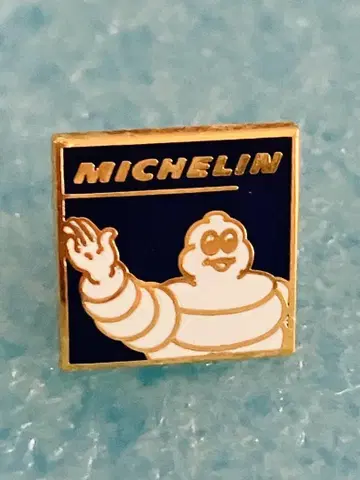 MICHELIN 미쉐린 비바당 핀 배지 미사용품