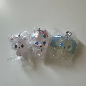 주얼 펫 가챠가챠 메지루시 키링 엔젤라 사피 라브라