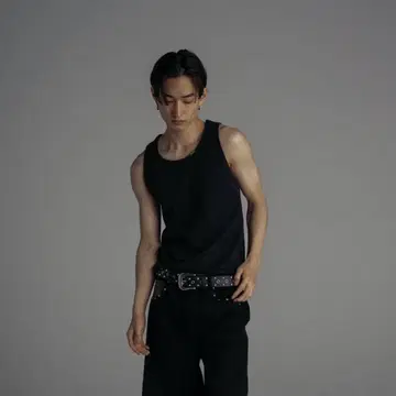 jent Louis 탱크탑 블랙 M 사이즈