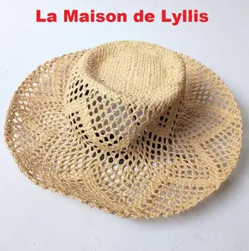 La Maison de Lyllis 라메존드릴리스 모자 스트로우 햇 밀짚