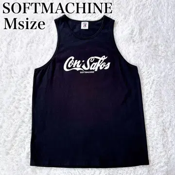 SOFTMACHINE C/S TANK 탱크탑 2024SS 블랙