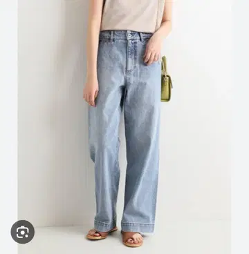 SLOBE IENA 슬로브 이에나 LE DENIM 데님 배기 팬츠