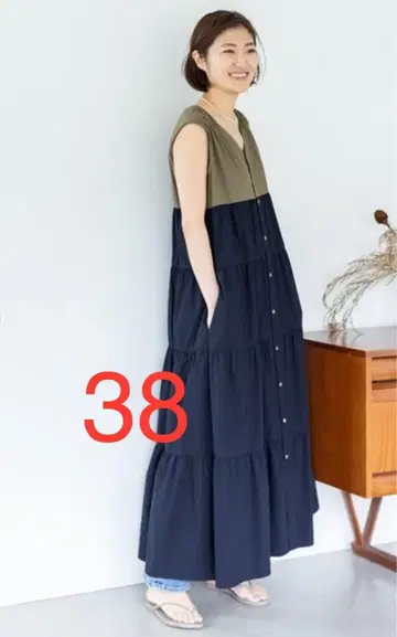 슬로브 이에나 티어드 원피스