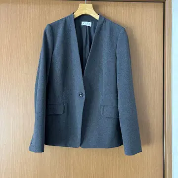 플라스테 웜 리저브 컬러리스 자켓 그레이 M 사이즈