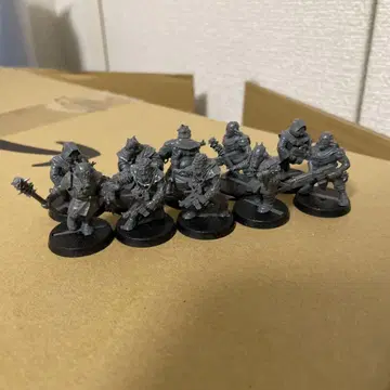 warhammer40k 구 카오스 카르티스트 조립 완료 10개