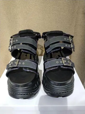 요스케 통굽 샌들(4468019)BL/PU
