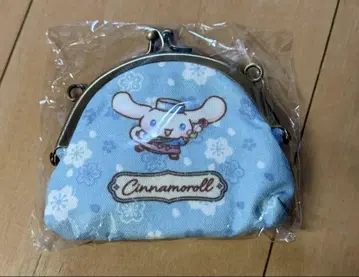 산리오 시나몬 화과자 티타임 가마구치 파우치