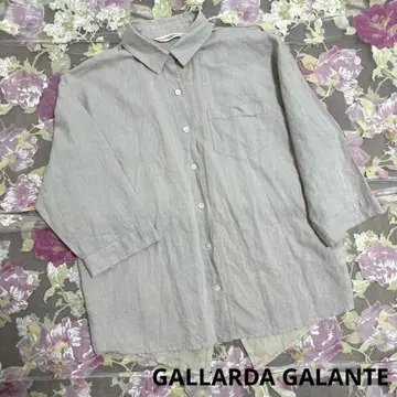 새상품급 GALLARDAGALANTE 개럴개런트 상의 린넨 셔츠