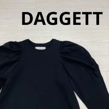 DAGGETT 다겟 볼륨 숄더 긴팔 티셔츠