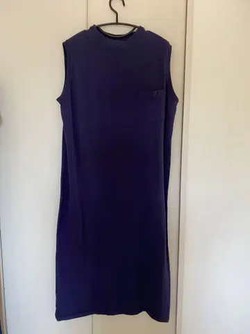 Goodwear 슬리브리스 원피스 M 보라색