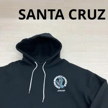 SANTA CRUZ 백 프린트 풀오버 후드티 무라사키 스포츠 한정판