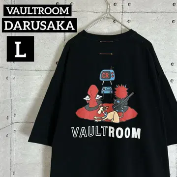 금고실 DARUSAKA 티셔츠 L 블랙