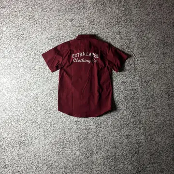 민트급 컨디션] 엑스라지 백 프린트 S/S 워크 셔츠