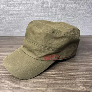 NYC 로고 워크 캡 카키