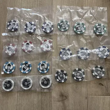 카이지 제일복권 F상 행운...! 칩 7종 컴프